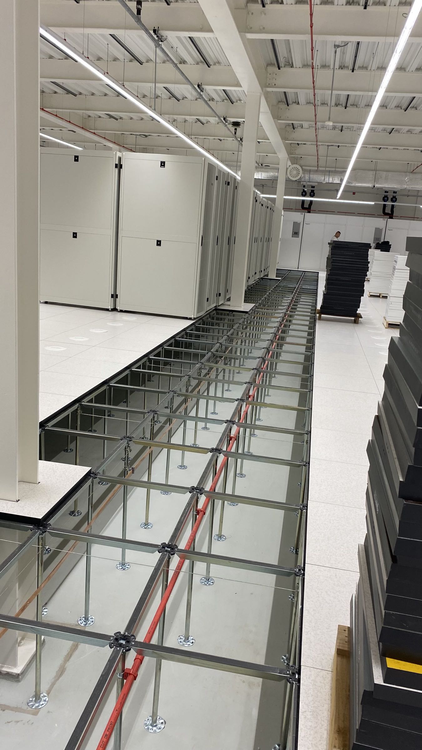 Datacenters — verhoogde vloer door Anomalie System Floors