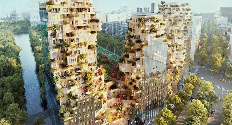 The Valley kantoorgebouw Amsterdam — verhoogde computervloer geïnstalleerd door Anomalie System Floors