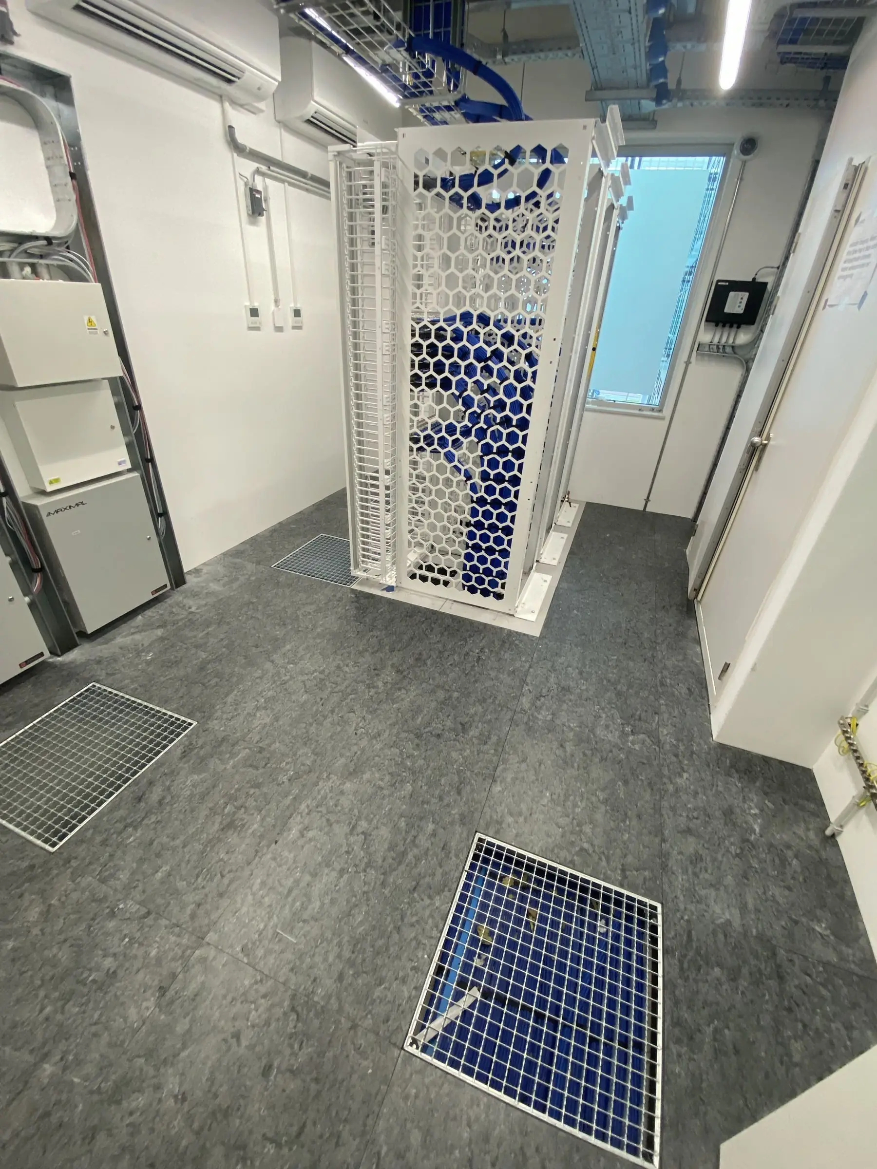 Computerboden in einem Serverraum