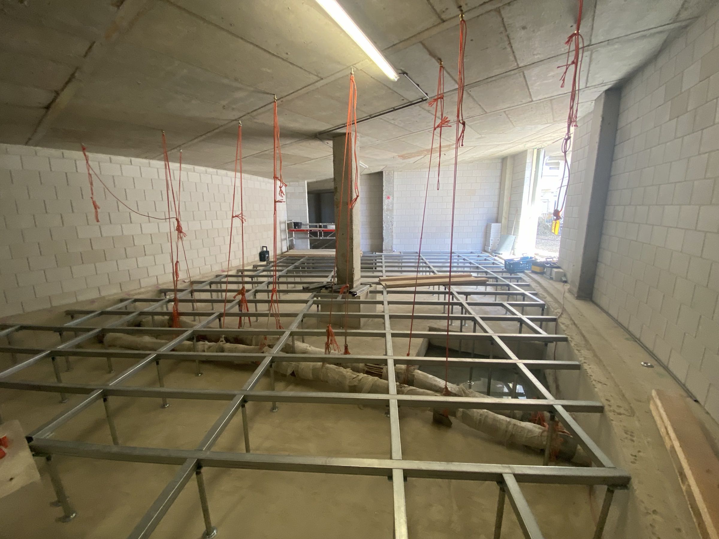 Waterzuiveringsstations — verhoogde vloer door Anomalie System Floors